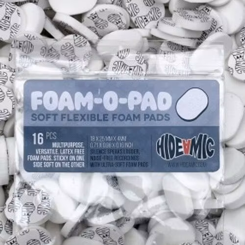 Foam-o-pad, 16 multipurpose foam pads, white