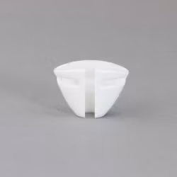 Sennheiser MKE2, single piece, Tie-holder, white