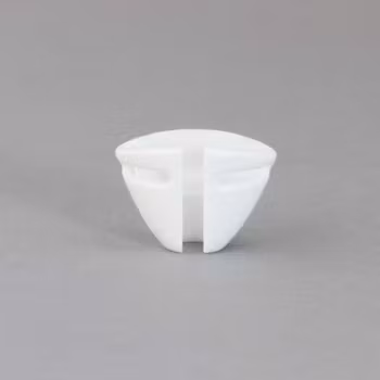 Sennheiser MKE2, single piece, Tie-holder, white