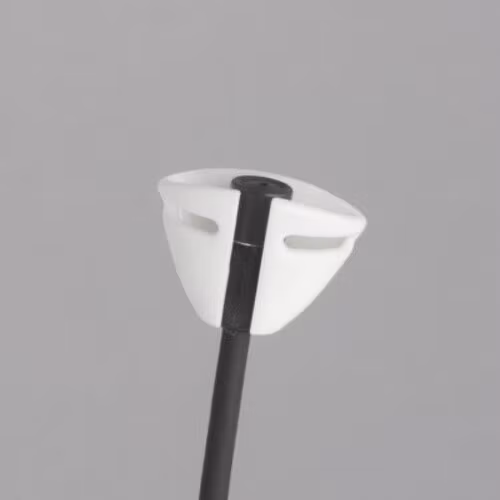 Sennheiser MKE2, single piece, Tie-holder, white