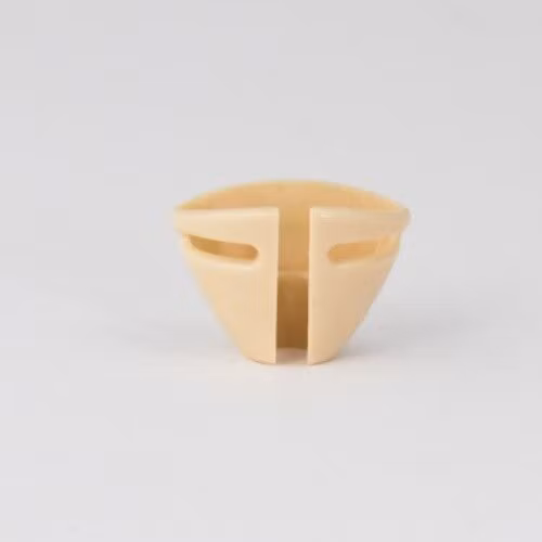 Sennheiser MKE2, single piece, Tie-holder, beige