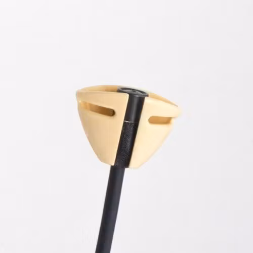 Sennheiser MKE2, single piece, Tie-holder, beige
