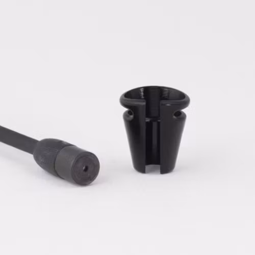 Sennheiser MKE2, single piece, T-shirt-holder, black
