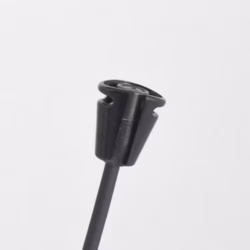 Sennheiser MKE2, single piece, T-shirt-holder, black