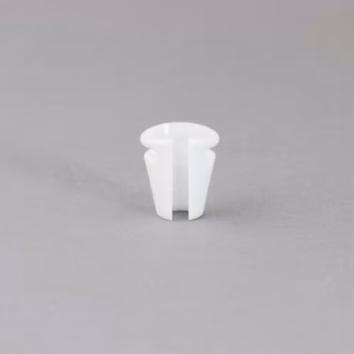 Sennheiser MKE2, single piece, T-shirt-holder, white