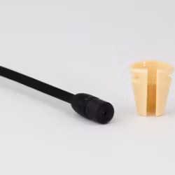Sennheiser MKE2, single piece, T-shirt-holder, beige