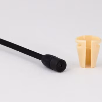Sennheiser MKE2, single piece, T-shirt-holder, beige