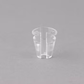 Sennheiser MKE2, single piece, T-shirt-holder, transparent