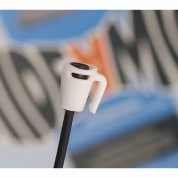 Sennheiser MKE2, single piece, Bra-holder, white