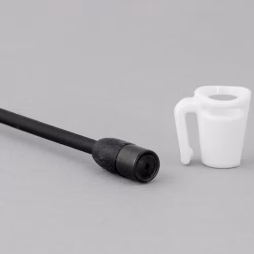 Sennheiser MKE2, single piece, Bra-holder, white