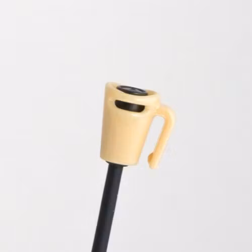 Sennheiser MKE2, single piece, Bra-holder, beige