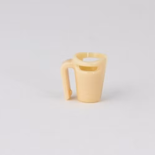 Sennheiser MKE2, single piece, Bra-holder, beige