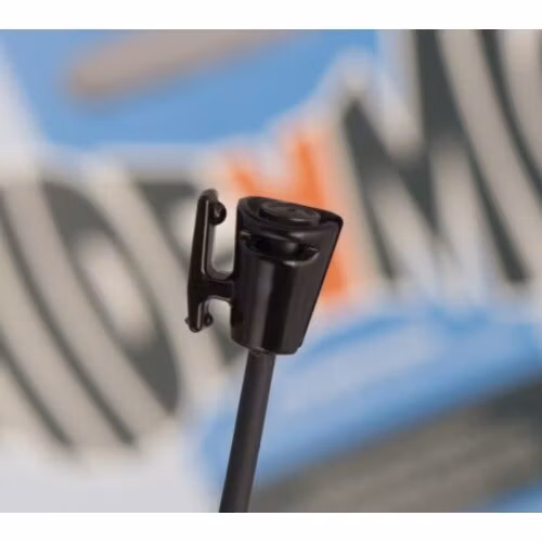 Sennheiser MKE2, single piece, Shirt-holder, black