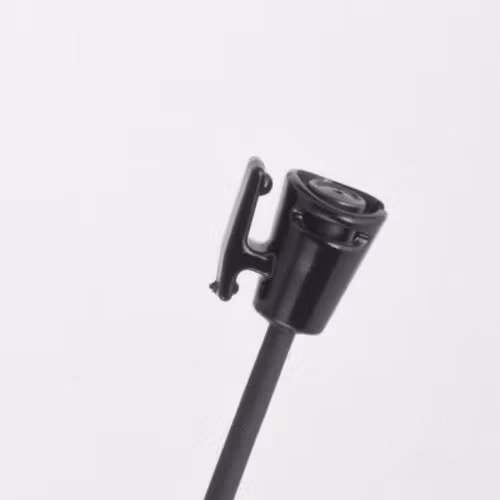 Sennheiser MKE2, single piece, Shirt-holder, black