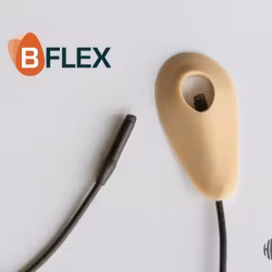 B_Flex for Sanken COS11, Deity W-Lav PRO, Rode Lav mic, Beige