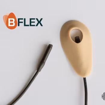 B_Flex for Sanken COS11, Deity W-Lav PRO, Rode Lav mic, Beige