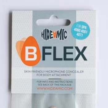 B_Flex for Sanken COS11, Deity W-Lav PRO, Rode Lav mic, Beige