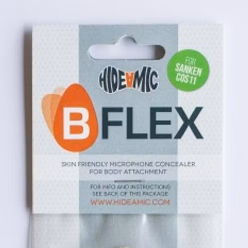 B_Flex for Sanken COS11, Deity W-Lav PRO, Rode Lav mic, Beige