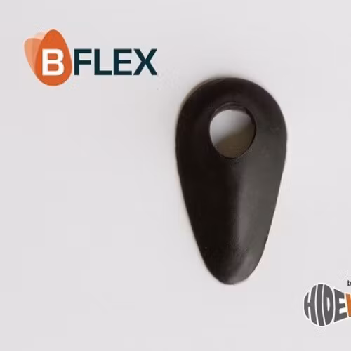 B_Flex for DPA 4060/4061/4071,Countryman B3, Sennheiser MKE2, Black