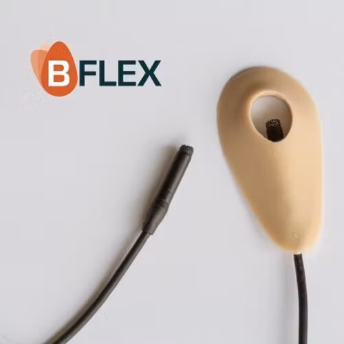 B_Flex for DPA 4060/4061/4071, Countryman B3, Sennheiser MKE2, Beige
