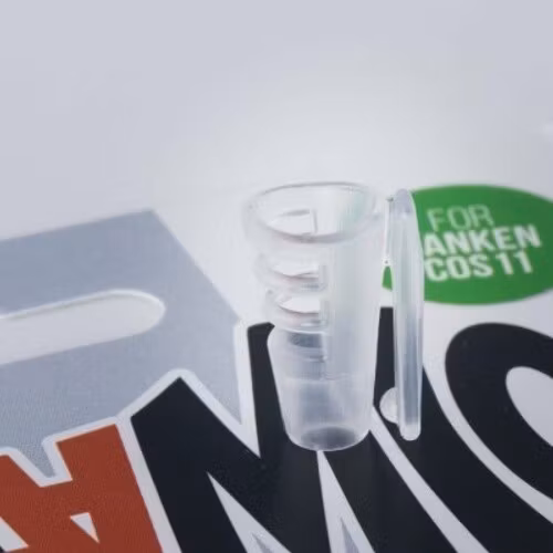 Sanken COS11,4 different holders in case, soft & flexible (transparent)