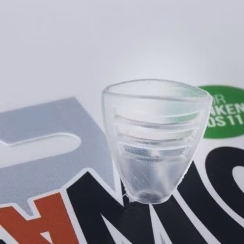 Sanken COS11,4 different holders in case, soft & flexible (transparent)