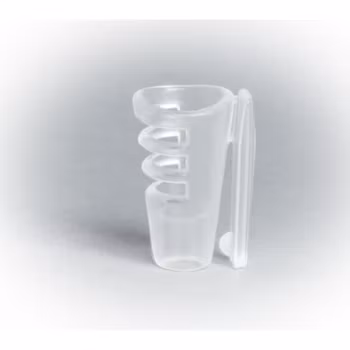 Sanken COS11, single piece, Bra-holder, soft & flexible (transparent)