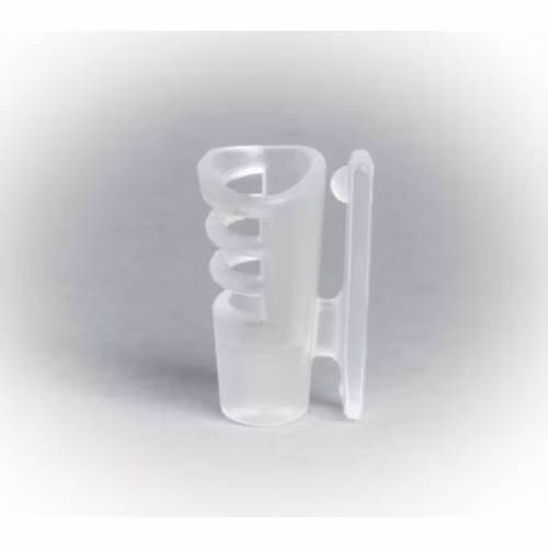 Sanken COS11, single piece, Shirt-holder, soft & flexible (transparent)