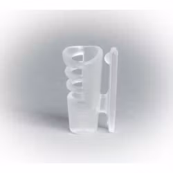 Sanken COS11, single piece, Shirt-holder, soft & flexible (transparent)