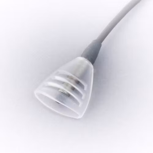 Sanken COS11, single piece, Tie-holder, soft & flexible (transparent)