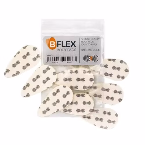 Body pad for B_Flex. Hypo allergenic sticker/pad for B_Flex (12 pack)