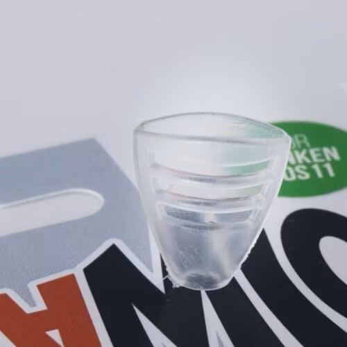 Sanken COS11, single piece, Tie-holder, soft & flexible (transparent)