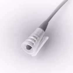 Bra-holder for Sennheiser MKE2, single piece, Bra-holder soft & flexible (transparent)