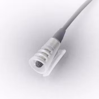 Bra-holder for Sennheiser MKE2, single piece, Bra-holder soft & flexible (transparent)