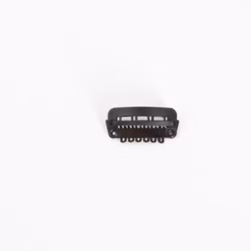 Clipz, universal hair and wig mounts, black, 3 in a set