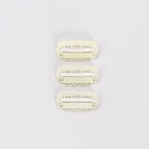 Clipz, universal hair and wig mounts, blond, 3 in a set