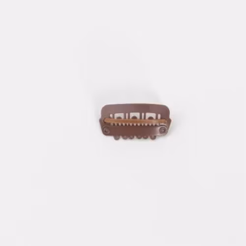 Clipz, universal hair and wig mounts, brown, 3 in a set