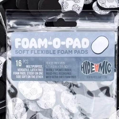 Foam-o-pad, 16 multipurpose foam pads, black
