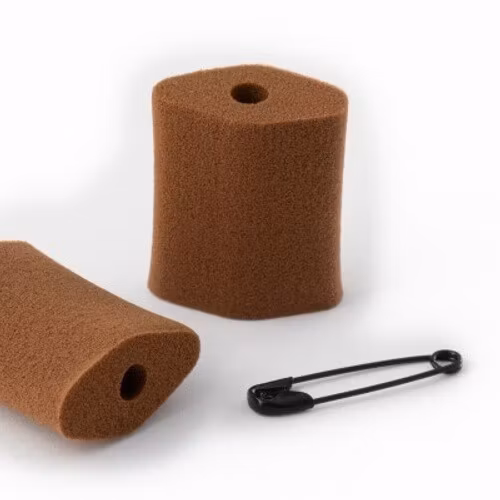 Foam-O''s regular, 16 universal foam microphone mounts, 4 different colors