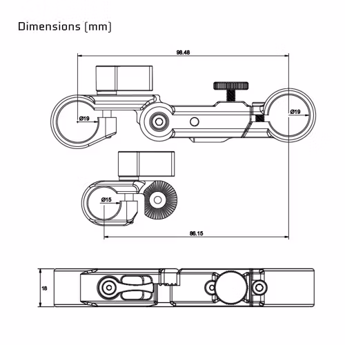 FIZLock Universal Motor Mounting System (Purple)