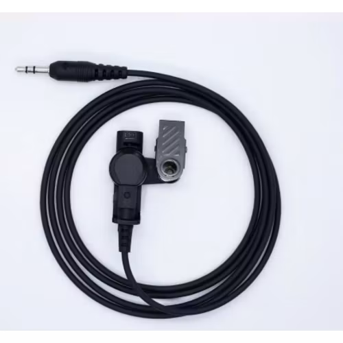 1-PIN LISTEN ONLY - BLACK - 3.5MM - LONG