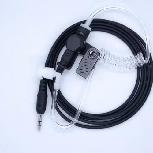 1-PIN LISTEN ONLY - BLACK - 3.5MM - LONG