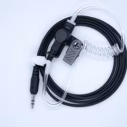 1-PIN LISTEN ONLY - BLACK - 3.5MM - LONG