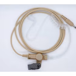 1-PIN LISTEN ONLY - TAN - 3.5MM - LONG