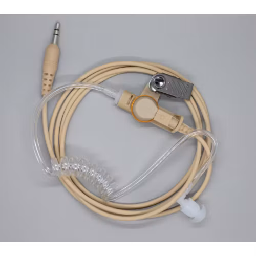 1-PIN LISTEN ONLY - TAN - 3.5MM - LONG
