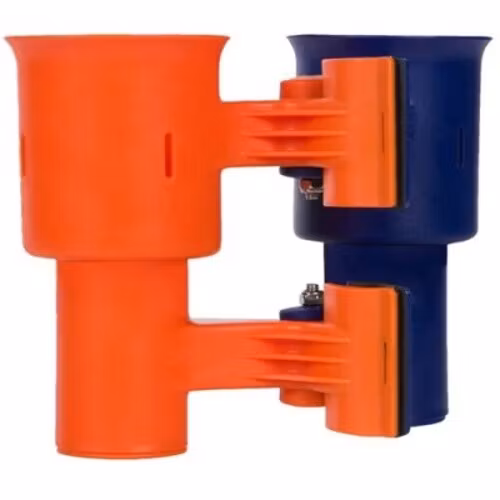 Cup Orange & Navy