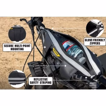 Motorcycle/ATV Handlebar Storage Bag