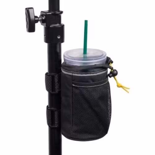 Insulated Drink Holder with Rubberized Straps