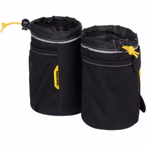 Insulated Dual Drink Holder with Rubberized Straps