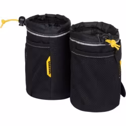 Insulated Dual Drink Holder with Rubberized Straps
